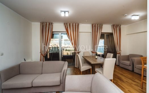 Two-bedroom furnished apartment on the first line from the sea, Harmonia, Zavala, Budva