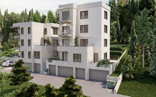 Apartments under construction – modern residential complex in Tivat
