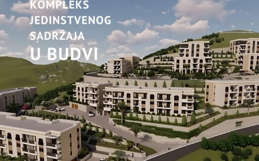 Two-bedroom apartment with sea view in a new luxury residential complex, Dubovica, Budva