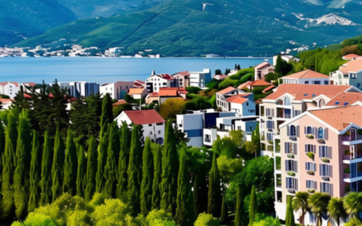 Two-bedroom apartment in a modern residential and commercial complex, Donja Lastva, Tivat