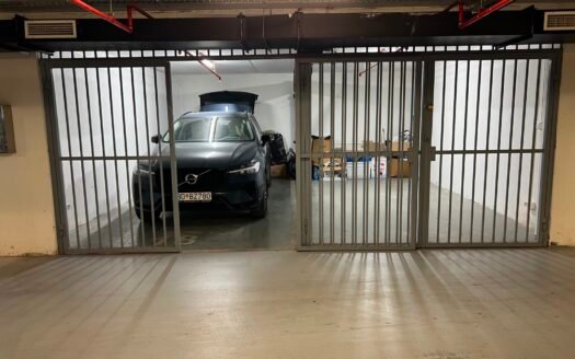 Garage spaces for sale in a new building on the main Boulevard in Budva